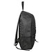 Rucksack aus recyceltem Polyester , schwarz