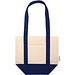 Sam 320 g/m² Mini-Tragetasche aus GRS recycelter Baumwolle, navy