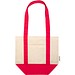 Sam 320 g/m² Mini-Tragetasche aus GRS recycelter Baumwolle, rot