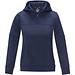 Sayan Kapuzenpullover mit halbem Reißverschluss für Damen, navy,  S