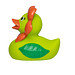 Schnabels® Bade-Ente Blume, grün