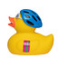 Schnabels® Bade-Ente Radfahrer, bunt