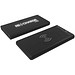 SCX.design P40 10.000 mAh kabellose Powerbank mit Leuchtlogo, schwarz