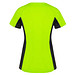 Shanghai Sport T-Shirt für Damen, Fluor Green / schwarz, XL