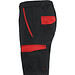 Workwear Shorts Tahoe, L, schwarz/rot