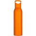 Sky 650 ml RCS-zertifizierte, einwandige Trinkflasche aus recyceltem Edelstahl, orange
