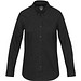 Sphene 165 g/m² Oxford Bluse, schwarz, M