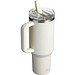 Stanley Quencher® ProTour 1180 ml Thermobecher aus recyceltem Edelstahl mit Flip Strohhalm, creme