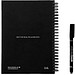 STARTER KIT INFINITE PLANNER A5. Set bestehend aus einem "Infinity Tagebuch", Reinigungsset, Marker und Markerhalter, Schwarz