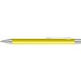 uma® Metall-Kugelschreiber Straight SI, blaue Mine, gelb