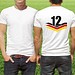 T-Shirt Fan-Edition mit WM-Motiv Nummer 12 plus Logofläche, M