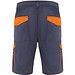 Tahoe Arbeitsshorts, 250 g/m2, blei/orange, 2XL