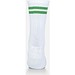 Mr. Socks Tennissocken, White / Kelly Green