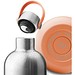 Trinkflasche Edelstahl, Orange 750ml, Orange