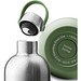 Trinkflasche Edelstahl, Grün 750ml, Grün