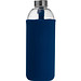 Trinkflasche mit Neoprensleeve 1,0 l, dunkelblau