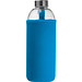 Trinkflasche mit Neoprensleeve 1,0 l, hellblau