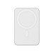 Urban Vitamin Richmond 5000mAh Powerbank aus RCS Plastik/Alu, silber