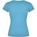 Victoria T-Shirt mit V-Ausschnitt für Damen, türkis, 3XL