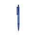 X3 Frosted-Pen aus GRS recyceltem PC, blau