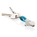 XD COLLECTION 3-in-1 Kabel für den Schlüsselring, blau XD COLLECTION 3-in-1 Kabel für den Schlüsselring, blau