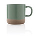 XD COLLECTION Becher aus glasiertem Keramik, grün