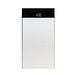 XD COLLECTION flache Powerbank mit digitalem Display, 6.000 mAh, silber XD COLLECTION flache Powerbank mit digitalem Display, 6.000 mAh, silber