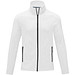 Zelus Fleecejacke für Herren, weiß,  S