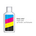 Sonnenmilch LSF 30, inkl. Druck auf Body Label, 50 ml Flasche, weiß