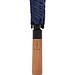 Tony Aware™ RPET 30" Schirm mit auto. Öffnung & Akaziengriff, navy blau