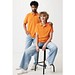 Iqoniq Yosemite Piqué-Poloshirt aus recycelter Baumwolle, orange, S