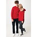 Iqoniq Etosha Lightweight Sweater aus recycelter Baumwolle, rot, XXS
