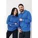 Iqoniq Rila Lightweight Hoodie aus recycelter Baumwolle, Königsblau, S