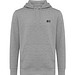Iqoniq Rila Lightweight Hoodie aus recycelter Baumwolle, light heather anthracite, XXS