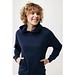 Iqoniq Yengo Hoodie mit Seitentaschen aus rec. Baumwolle, navy blau, XS