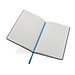 A5 Impact Steinpaper Hardcover Notizbuch, blau