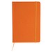A5 Notizbuch aus Recyclingpapier , orange