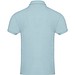 Akoya Poloshirt aus GRS-recyceltem Frottee Unisex, Cloud Blue, S