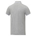 Amarago Polo mit abgesetztem Rand für Herren, heather grau, M