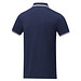 Amarago Polo mit abgesetztem Rand für Herren, navy, M