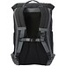 Aqua 15,6 GRS recycelter wasserabweisender Laptop-Rucksack 23 L, schwarz