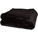 Ashen GRS-recycelte Sherpa Decke, schwarz