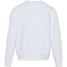 Boris Oversize Sweatshirt mit Rundhalsausschnitt aus recycelter 280 g/m2 Bio Baumwolle (OCS), unisex, weiss, 3XL