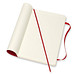MOLESKINE® Notizbuch Classic Softcover L, liniert, scarlet red