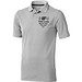 ELEVATE Herren Poloshirt Calgary, grau meliert, M