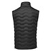 Epidote isolierter Daunen-Bodywarmer für Herren, schwarz, XL