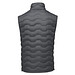 Epidote isolierter Daunen-Bodywarmer für Herren, storm grey, XL