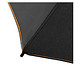 FARE® Automatik Taschenschirm Stylo, schwarz/orange