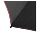 FARE® Automatik Taschenschirm Stylo, schwarz/rot