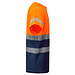 Funktionsshirt Tauri mit kurzen Ärmeln, XXXL, navy/fluor orange
